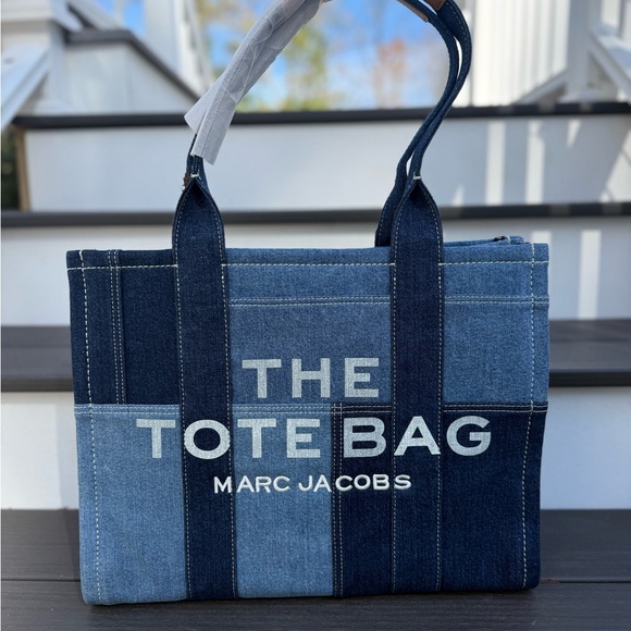 Marc Jacobs Handbags - Marc Jacobs NWT Denim Large Tote with Dustbag